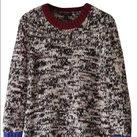 J. Crew Marled Color Block Sweater - Picture 7 of 7